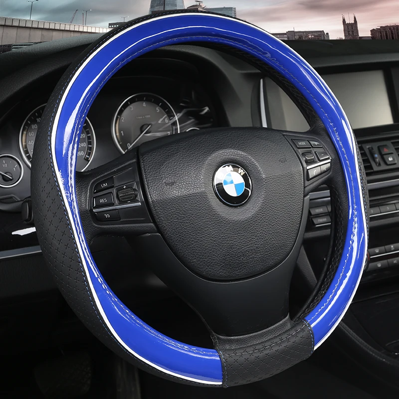 Carbon Fiber Leather Car Steering Wheel Cover for BMW X1 X2 X3 X4 E84 F84 F39 E83 F25 G01 F97 F26 G02 F98 Auto Accessories
Carbon Fiber Leather Car Steering Wheel Cover for BMW X1 X2 X3 X4 E84 F84 F39 E83 F25 G01 F97 F26 G02 F98 Auto Accessories