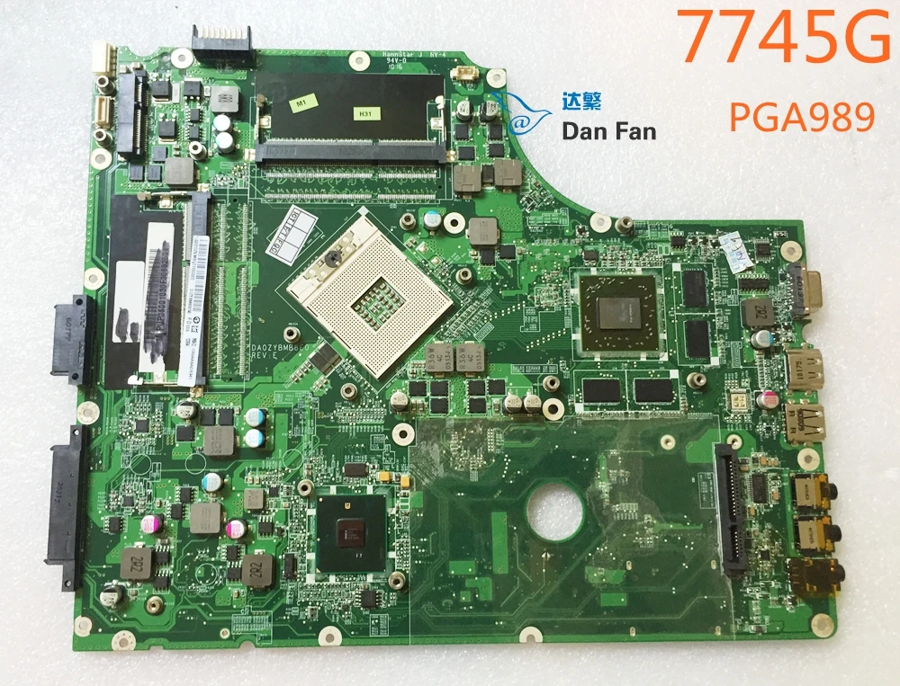 Материнская плата для ноутбука ACER Aspire 7745 7745G DA0ZYBMB8E0 31ZYBMB0050, материнская плата 100% протестирована, полностью работает
Материнская плата для ноутбука ACER Aspire 7745 7745G DA0ZYBMB8E0 31ZYBMB0050, материнская плата 100% протестирована, полностью работает