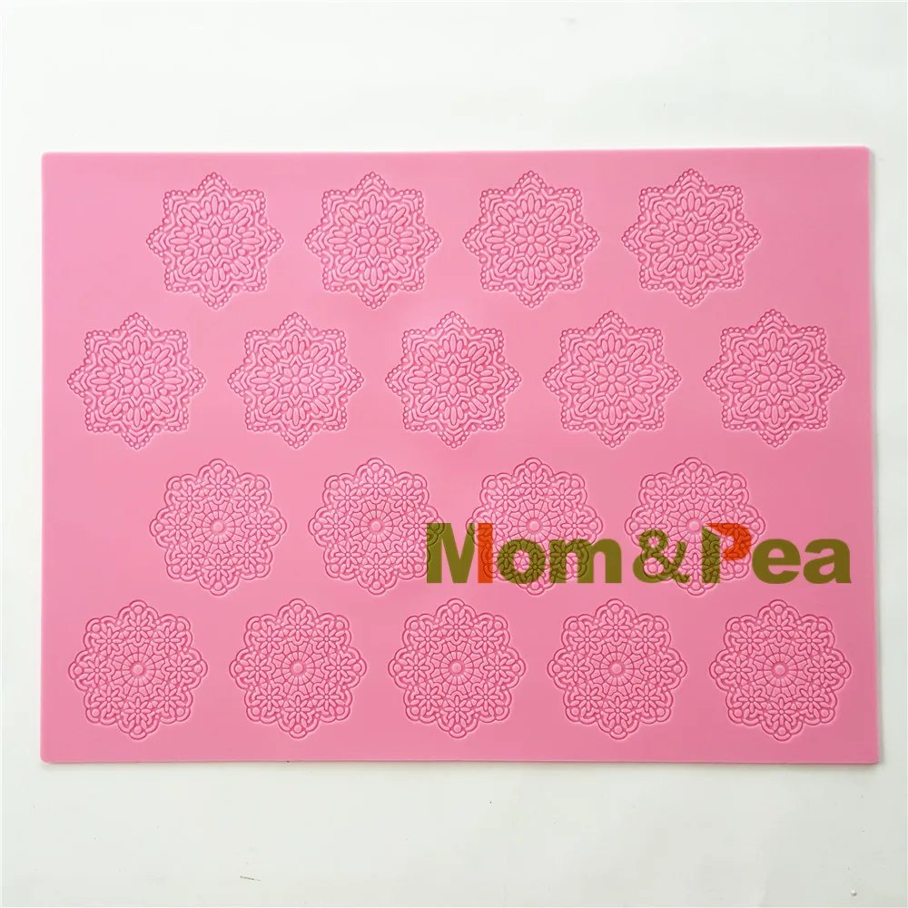 Mom&Pea GX163 Free Shipping Silicone Lace Mold Big Size Cake Decoration Fondant Cake 3D Mold Food Grade Silicone Mould
Mom&Pea GX163 Free Shipping Silicone Lace Mold Big Size Cake Decoration Fondant Cake 3D Mold Food Grade Silicone Mould