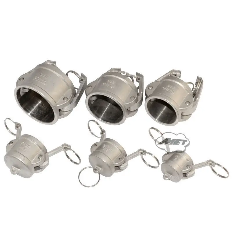 MEGAIRON 1 PC 3/4" TYPE DC Trash Pump Adapter Cam Groove Fitting for 3/4" camlocks Stainless Steel 316 Max 250 psi
MEGAIRON 1 PC 3/4" TYPE DC Trash Pump Adapter Cam Groove Fitting for 3/4" camlocks Stainless Steel 316 Max 250 psi