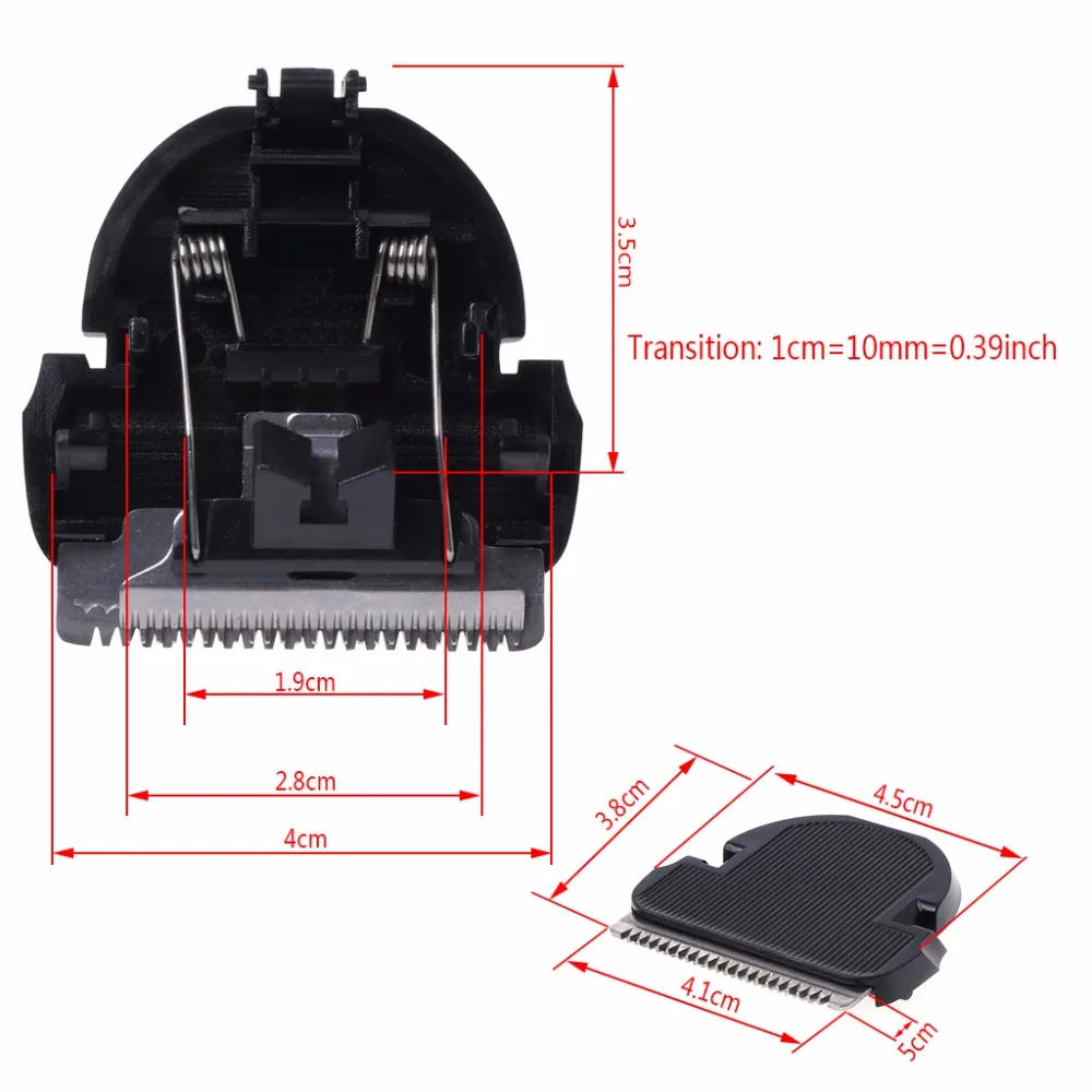 Kemei Replacement Clipper Blade Cutter Hair Grooming Trimmer Head Shaver Comb Brush
Kemei Replacement Clipper Blade Cutter Hair Grooming Trimmer Head Shaver Comb Brush