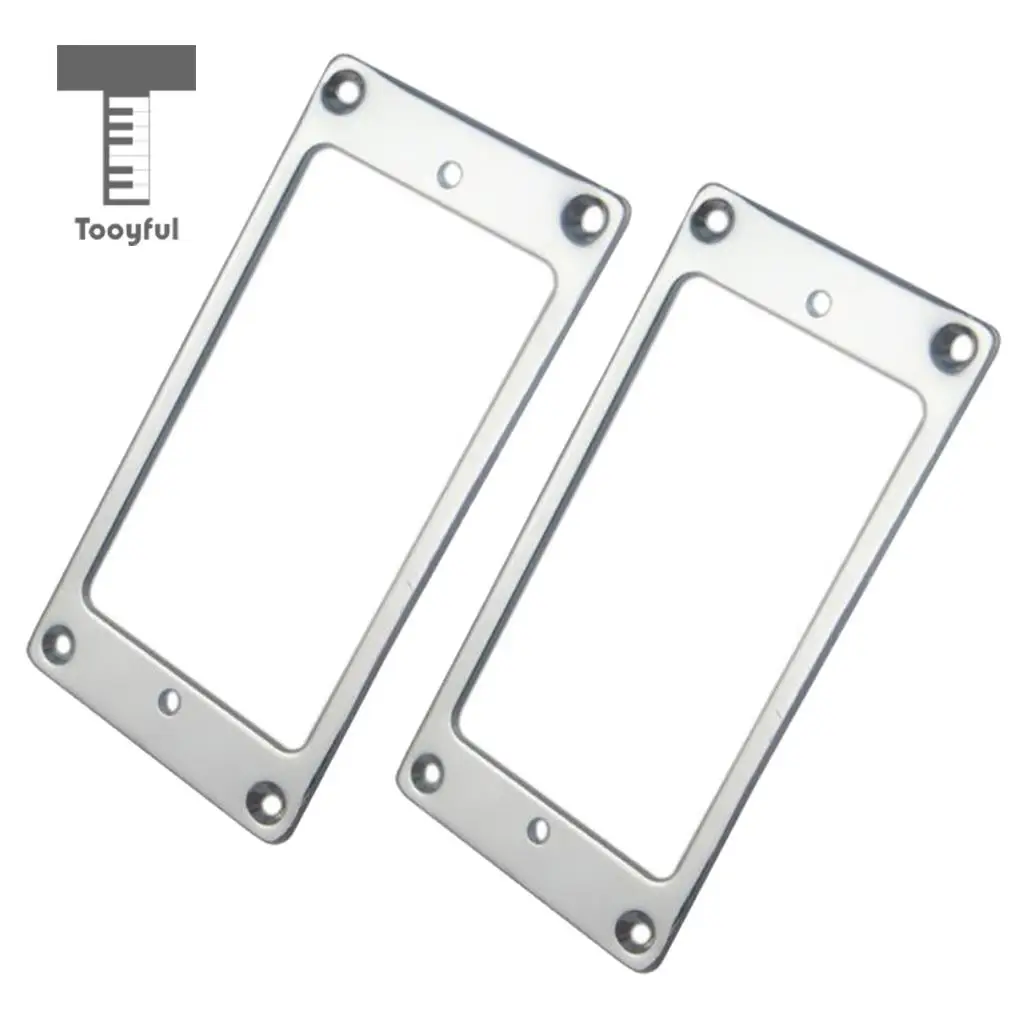 Tooyful 2 Pcs Metal Electric Guitar Pickup Humbucker Flat Base Mounting Inside Frame 2x2mm Musical Instrument Accessory Decor
Tooyful 2 Pcs Metal Electric Guitar Pickup Humbucker Flat Base Mounting Inside Frame 2x2mm Musical Instrument Accessory Decor