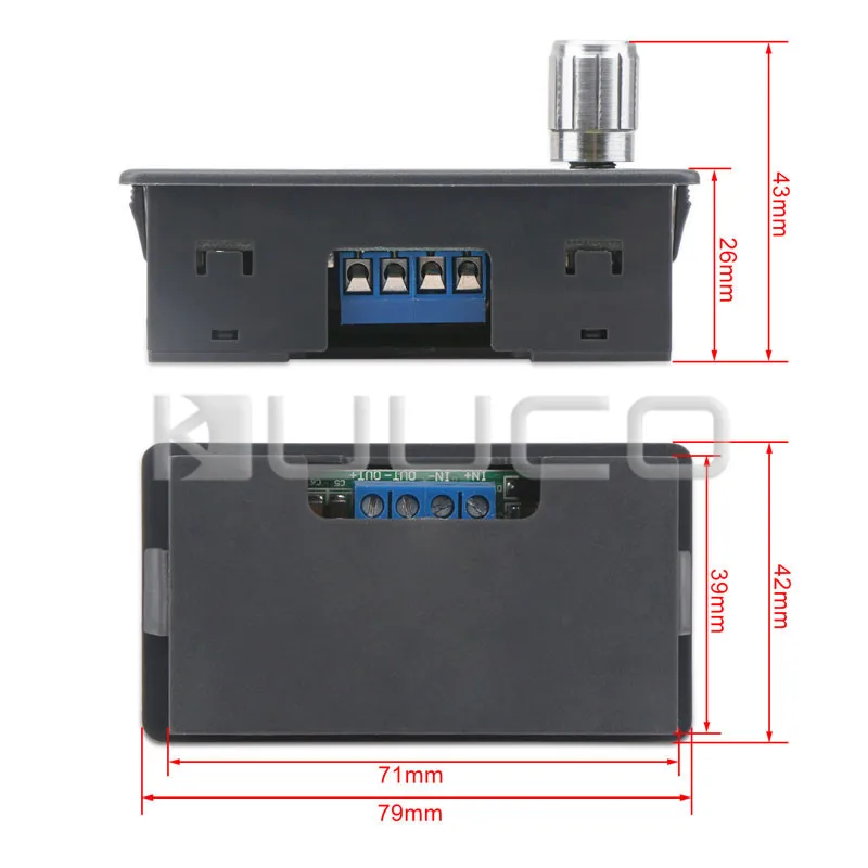 Digital Multimeter DC 4.5~23V to 0V~20.0V 2A 40W Adjustable Voltage Regulator/ Multifunction Meter/CC-CV Converter/CNC Adapter
Digital Multimeter DC 4.5~23V to 0V~20.0V 2A 40W Adjustable Voltage Regulator/ Multifunction Meter/CC-CV Converter/CNC Adapter