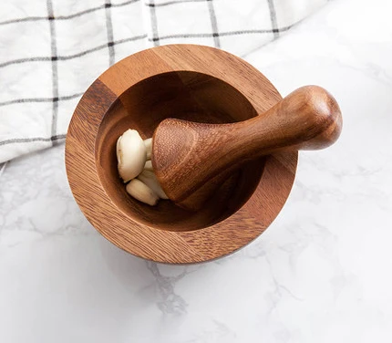 Acacia Wood Grinding Bowl Set Pounding Garlic Mashed Household Grinding Ginger Pressing Mortar Grinding Bowl
Acacia Wood Grinding Bowl Set Pounding Garlic Mashed Household Grinding Ginger Pressing Mortar Grinding Bowl
