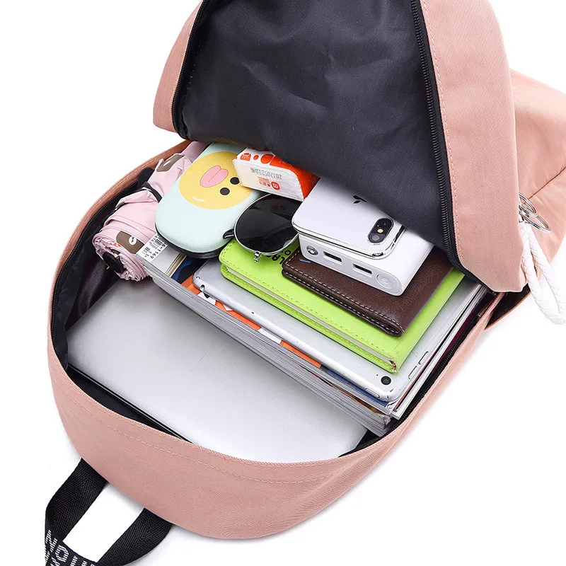 Pink/black Nylon Backpack Schoolbag Female Backpacks for Teenage Girls Laptop Backpack Women Book Bag School Back Pack for Teens
Pink/black Nylon Backpack Schoolbag Female Backpacks for Teenage Girls Laptop Backpack Women Book Bag School Back Pack for Teens