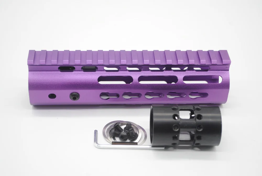 Tatical 7''Inch Purple Anodzied Slim KeyMod Free Float Handguard Rail Mount System AR15 M4 M16 Accessories
Tatical 7''Inch Purple Anodzied Slim KeyMod Free Float Handguard Rail Mount System AR15 M4 M16 Accessories