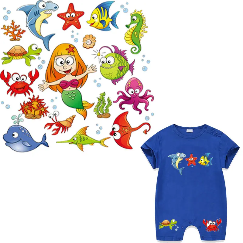 new pattern cartoon fish dinosaur iron patches for kid infant clothing sea world stickers heat transfer for diy patch vetement
new pattern cartoon fish dinosaur iron patches for kid infant clothing sea world stickers heat transfer for diy patch vetement