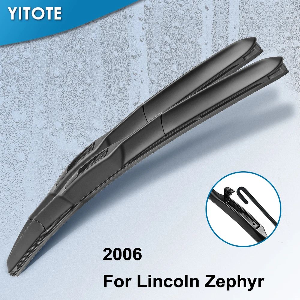 YITOTE лобовое стекло гибридные щетки стеклоочистителя для Lincoln Zephyr Fit hook Arms 2006
YITOTE лобовое стекло гибридные щетки стеклоочистителя для Lincoln Zephyr Fit hook Arms 2006