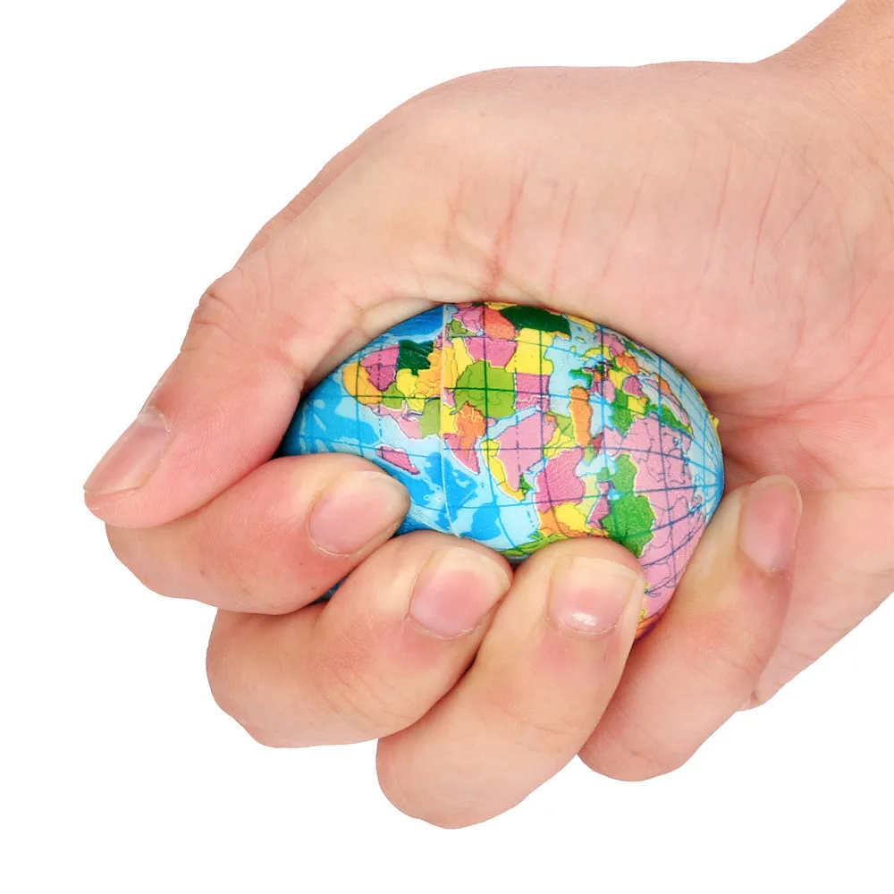 Cute Stress Relief World Map Foam Ball Atlas Globe Palm Ball Planet Earth squish slow.rising Funny skuishy squishi unicornio
Cute Stress Relief World Map Foam Ball Atlas Globe Palm Ball Planet Earth squish slow.rising Funny skuishy squishi unicornio