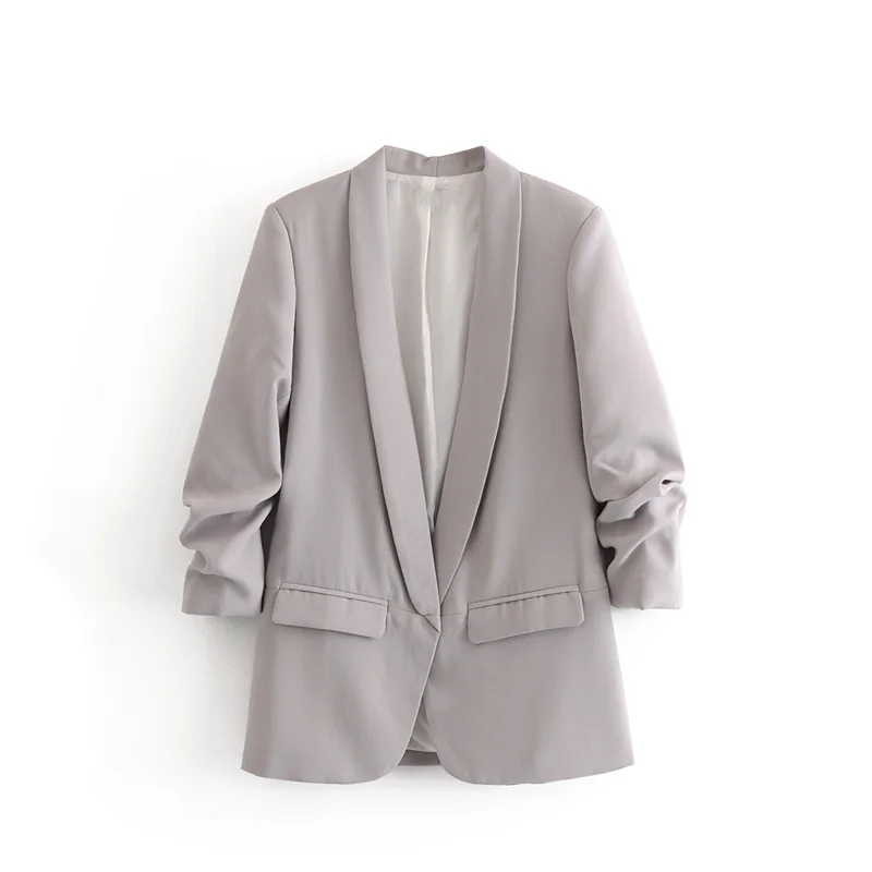 Large size blazer female basic office ladies blazers three quarter female business wear casual tops women spring suit outwear
Large size blazer female basic office ladies blazers three quarter female business wear casual tops women spring suit outwear