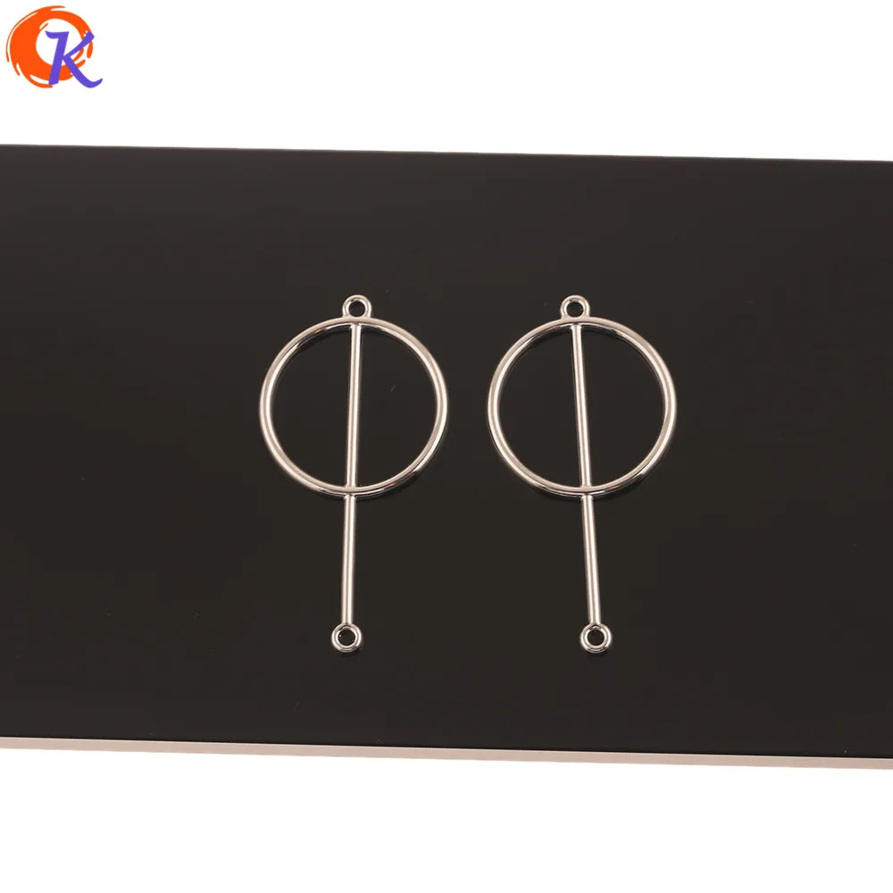 Cordial Design 100Pcs 25*48MM Jewelry Accessories/Earrings Connectors/DIY Making/Rhodium/Ring Shape/Hand Made/Earring Findings
Cordial Design 100Pcs 25*48MM Jewelry Accessories/Earrings Connectors/DIY Making/Rhodium/Ring Shape/Hand Made/Earring Findings