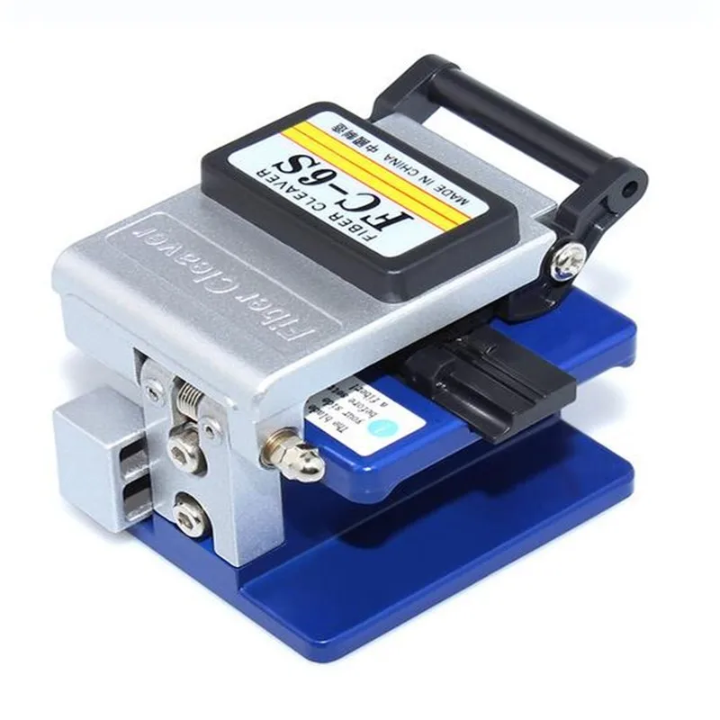 FC-6S Optical Fiber Cleaver Cutting Tools Fiber Optical Cutter,Metal Material FC 6S FTTH IBER CLEAVER FOR FUSION SPLICER
FC-6S Optical Fiber Cleaver Cutting Tools Fiber Optical Cutter,Metal Material FC 6S FTTH IBER CLEAVER FOR FUSION SPLICER