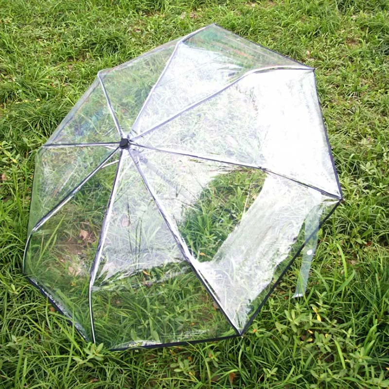 Transparent Automatic Umbrella for Women and Children Diameter 93 cm Three Folding Windproof Sunny and Rainy Umbrellas
Transparent Automatic Umbrella for Women and Children Diameter 93 cm Three Folding Windproof Sunny and Rainy Umbrellas
