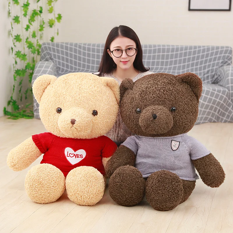 30cm-70cm Cute Sweater Teddy Bear Plush Toys Cartoon Stuffed Animals Bears Doll Kids Toy Children Girls Birthday Gifts
30cm-70cm Cute Sweater Teddy Bear Plush Toys Cartoon Stuffed Animals Bears Doll Kids Toy Children Girls Birthday Gifts