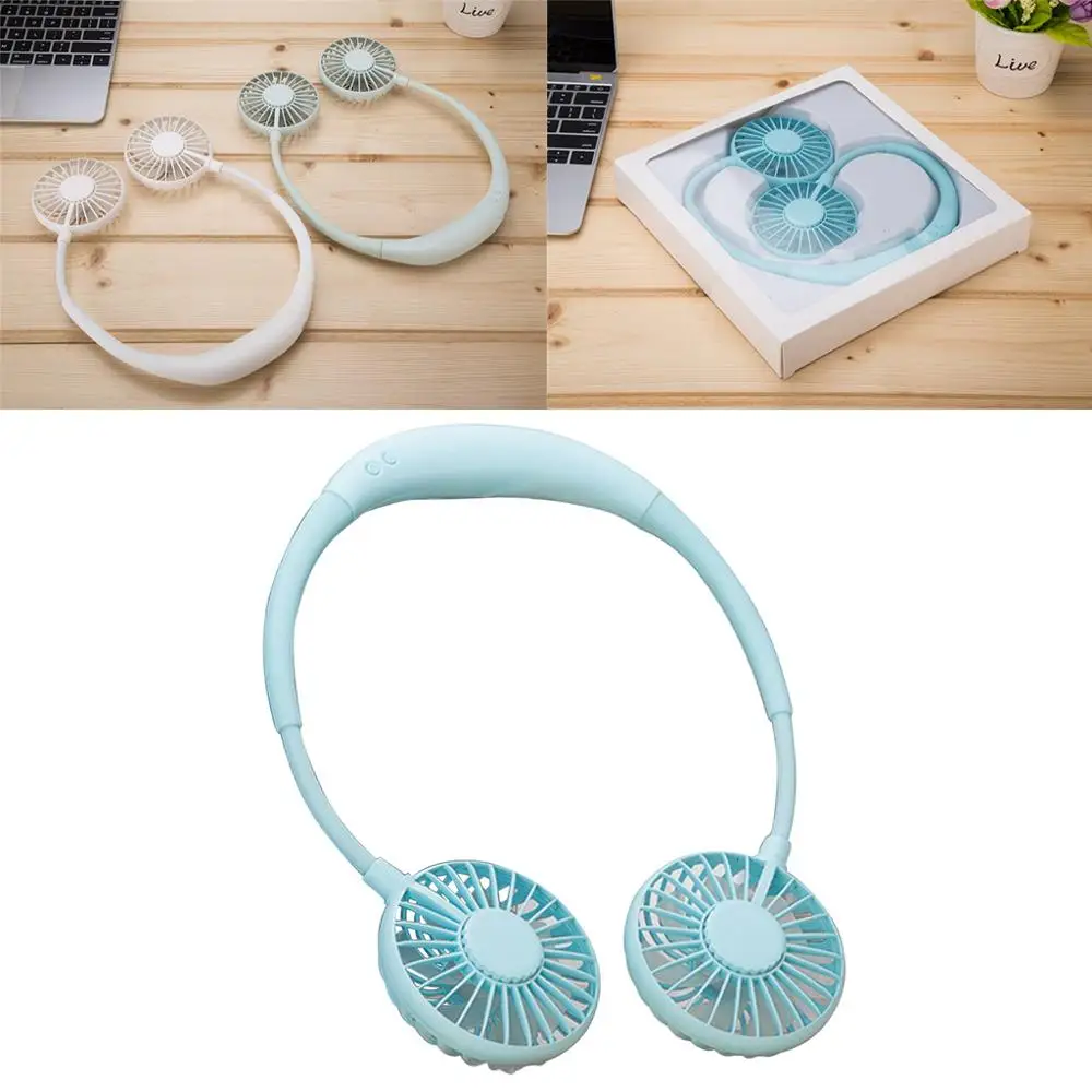Hand Free Sports Dual Fan Portable Neck Band Hanging USB 2000MA Battery Rechargeable Mini Cooler Fan With lights and fragrance
Hand Free Sports Dual Fan Portable Neck Band Hanging USB 2000MA Battery Rechargeable Mini Cooler Fan With lights and fragrance