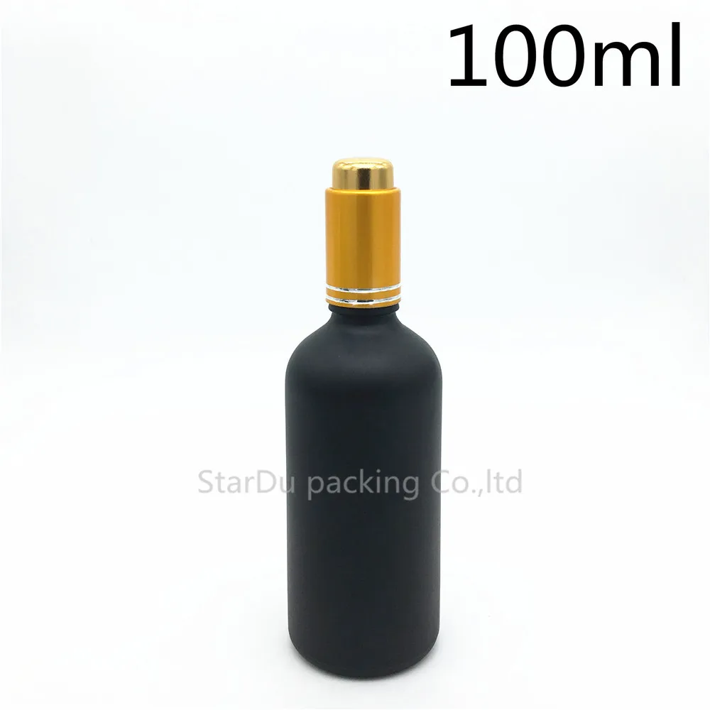 Free Shipping 500pcs 100ml Black Frosted Glass Essential Oil Bottle With Gold Cap Dropper Glass Perfume Bottles
Free Shipping 500pcs 100ml Black Frosted Glass Essential Oil Bottle With Gold Cap Dropper Glass Perfume Bottles