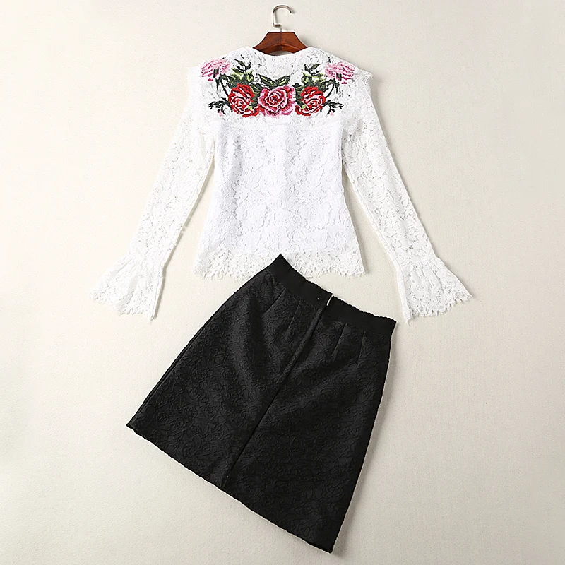 XF Fashion Designer High Quality Spring 2018 Vintage Tiger Rose Printed Street Ethnic Lacquered + Black Bow Half Skirt Set 2
XF Fashion Designer High Quality Spring 2018 Vintage Tiger Rose Printed Street Ethnic Lacquered + Black Bow Half Skirt Set 2