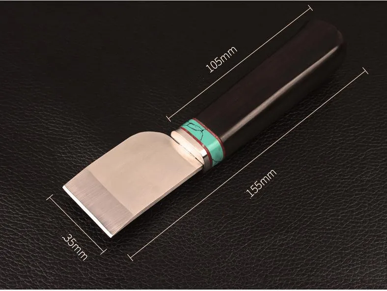 Professional Leather Craft Cutting Knife DIY Craft Knife Sharping Skiving Tool High Speed Steel Blade Right/Left Handed
Professional Leather Craft Cutting Knife DIY Craft Knife Sharping Skiving Tool High Speed Steel Blade Right/Left Handed