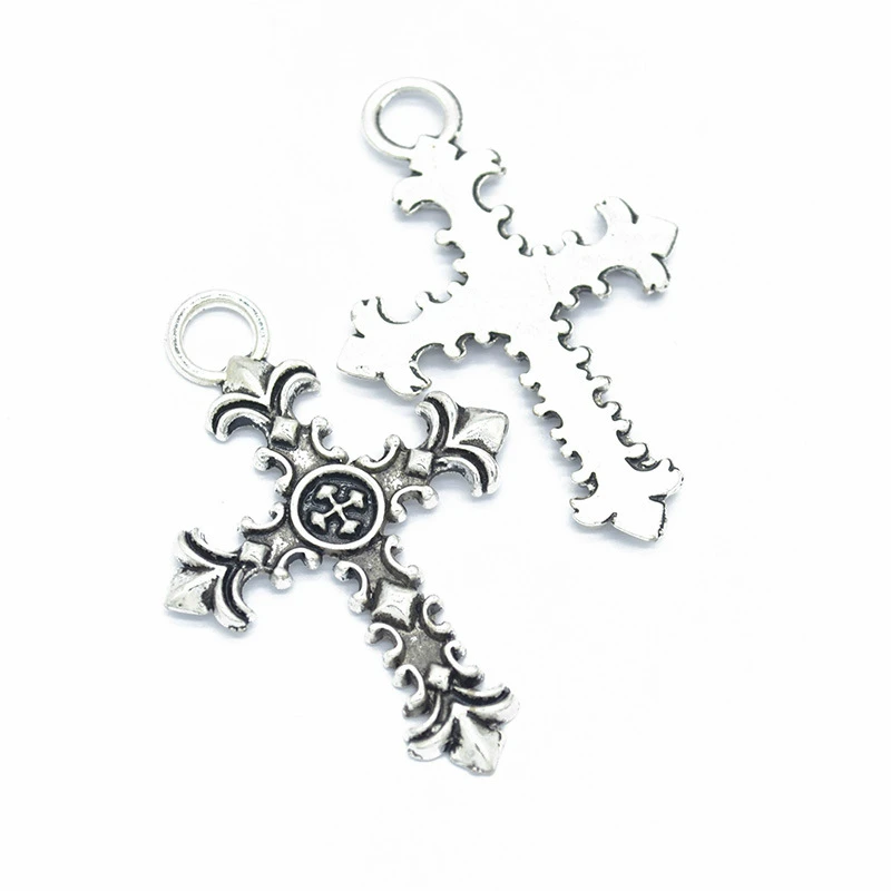 10pcs Crosses Charms DIY Jewelry Making Pendant Fit Bracelets Necklaces Earrings Handmade Crafts
10pcs Crosses Charms DIY Jewelry Making Pendant Fit Bracelets Necklaces Earrings Handmade Crafts
