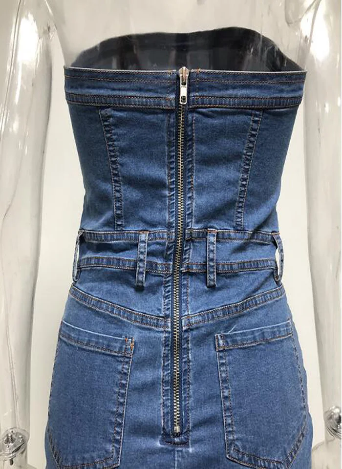 Cultiseed Women Jean Dress 2020 Women Strapless Off the Shoulder Denim Jeans Dress Female Sexy Slim Hip Party Dress Vestidos
Cultiseed Women Jean Dress 2020 Women Strapless Off the Shoulder Denim Jeans Dress Female Sexy Slim Hip Party Dress Vestidos