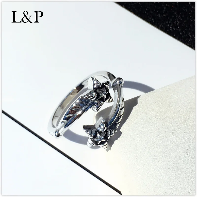 L&P 925 Sterling Silver Mix Macth Rings For Women Classic Meteor Rings Fashion Punk Style Brand Fine
L&P 925 Sterling Silver Mix Macth Rings For Women Classic Meteor Rings Fashion Punk Style Brand Fine