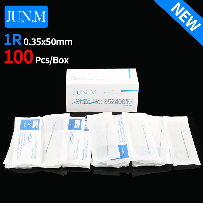 Disposable Sterilized Professional Tattoo Needles 1RL For Tattoo Eyebrow Pen Machine Permanent Makeup Kit 100pcs PMU Needles 1R
Disposable Sterilized Professional Tattoo Needles 1RL For Tattoo Eyebrow Pen Machine Permanent Makeup Kit 100pcs PMU Needles 1R