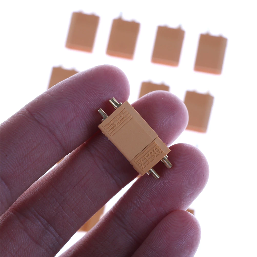 Amass XT30 XT30U Male Female Bullet Connectors Plugs For RC Lipo Battery FPV Quadcopter airplane Motor 20PCS=10Pairs
Amass XT30 XT30U Male Female Bullet Connectors Plugs For RC Lipo Battery FPV Quadcopter airplane Motor 20PCS=10Pairs