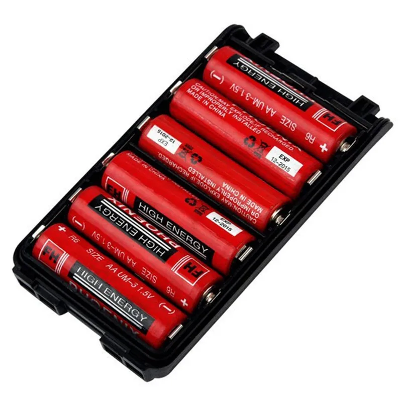 2pcs New Black Battery Case with Clip holds 6 x AA Alkaline Cell for walkie talkie BP-263 BP263 IC-F3103D F3001 F4001 T70A
2pcs New Black Battery Case with Clip holds 6 x AA Alkaline Cell for walkie talkie BP-263 BP263 IC-F3103D F3001 F4001 T70A