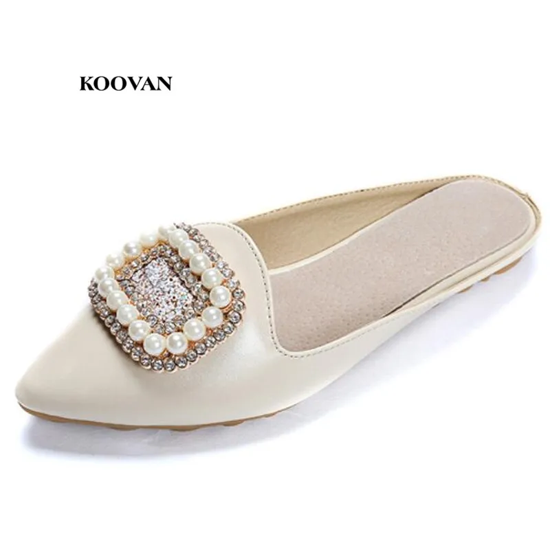Koovan Women Slipper 2018 New Fashion Tip Rhinestone Women Shoes Flats Women Sandals And Slippers Large Size 33-43
Koovan Women Slipper 2018 New Fashion Tip Rhinestone Women Shoes Flats Women Sandals And Slippers Large Size 33-43