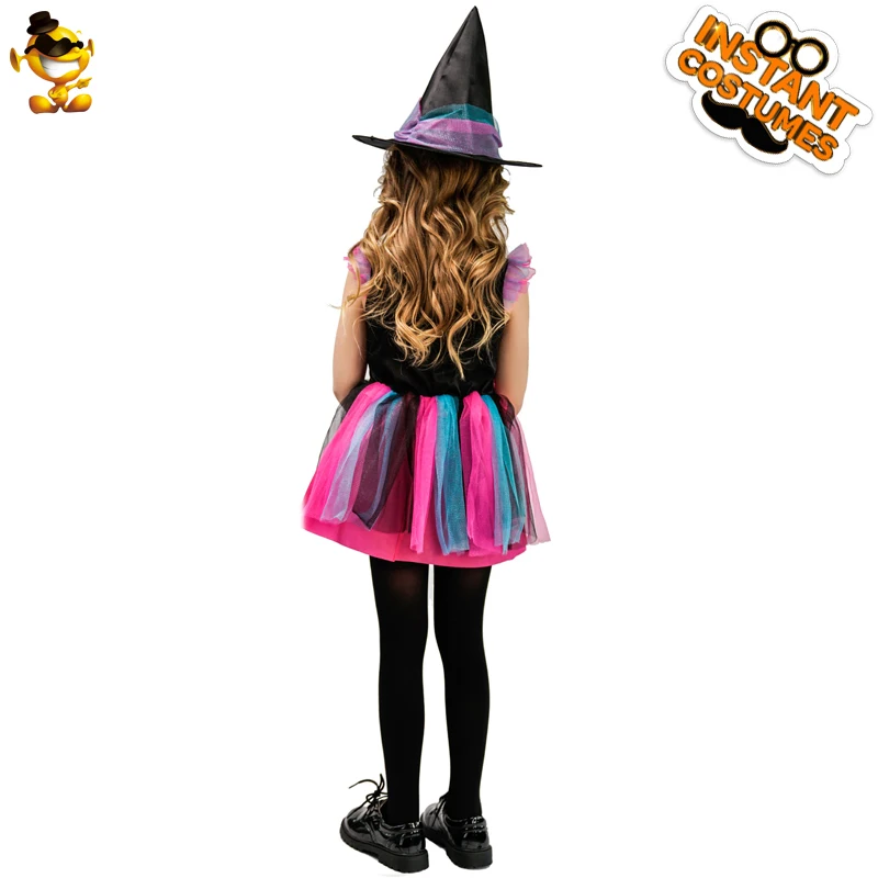 DSPLAY Halloween Witch Girl Costume Kids Beauty Elegant Sleeveless Witch Fancy Dress Costumes Christmas Cosplay Suit
DSPLAY Halloween Witch Girl Costume Kids Beauty Elegant Sleeveless Witch Fancy Dress Costumes Christmas Cosplay Suit