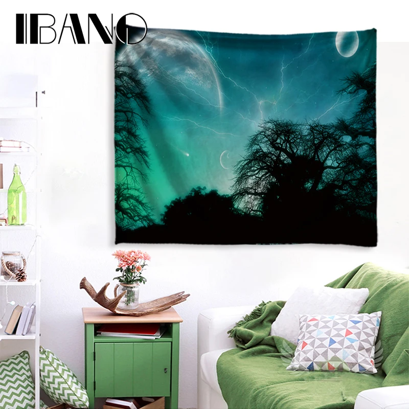 IBANO Moon And Trees Mandala Tapestry Polyester Wall Hanging Hippie Tapestry Wedding Decoration Tablecloth 197*147/147*127cm
IBANO Moon And Trees Mandala Tapestry Polyester Wall Hanging Hippie Tapestry Wedding Decoration Tablecloth 197*147/147*127cm