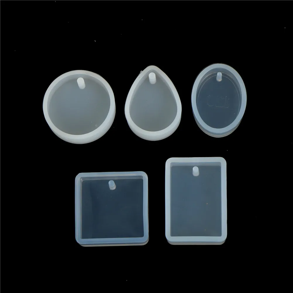 5pcs Hand Craft Silicone Resin Pendant Mold DIY Necklace Jewelry Making Transparent Mould
5pcs Hand Craft Silicone Resin Pendant Mold DIY Necklace Jewelry Making Transparent Mould