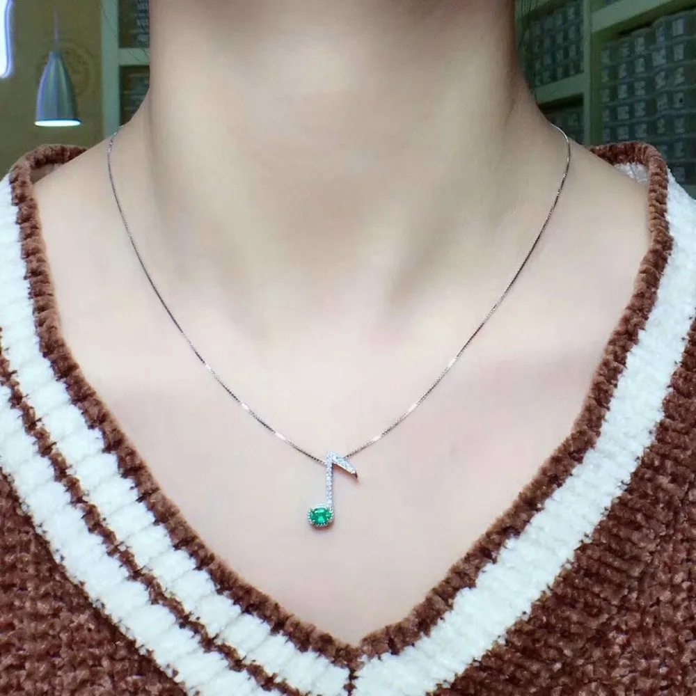 SHILOVEM 925 sterling silver Natural Emerald rings pendants send necklace fine Jewelry wedding women new wholesale ctz03040405ml
SHILOVEM 925 sterling silver Natural Emerald rings pendants send necklace fine Jewelry wedding women new wholesale ctz03040405ml