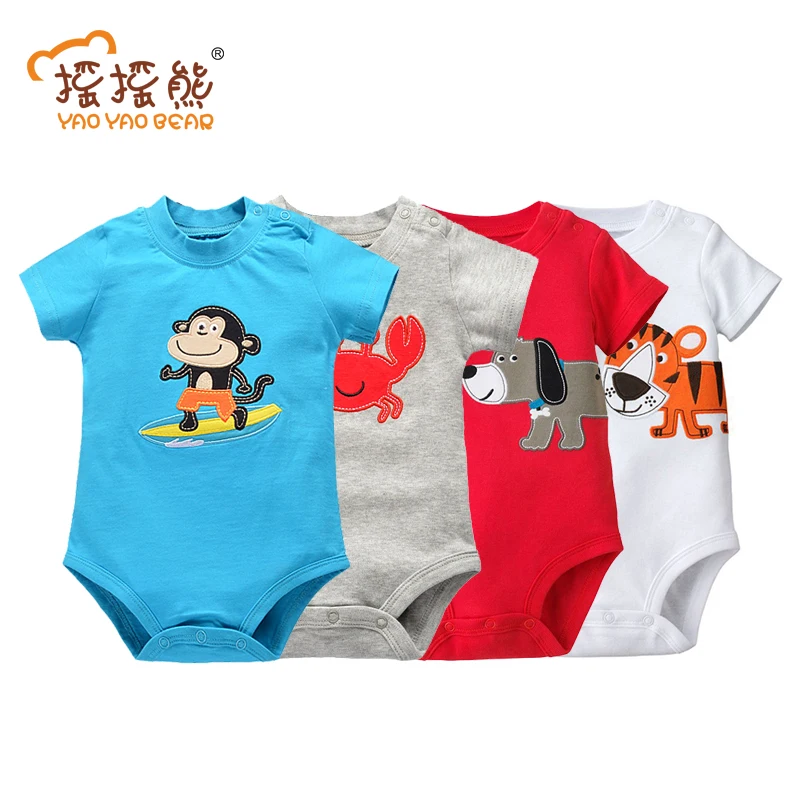 Children's Pajamas Boys&Girls Baby Rompers Short Sleeve Cotton O-Neck 6-24M Novel Newborn Roupas de bebe Baby Clothes Body suit
Children's Pajamas Boys&Girls Baby Rompers Short Sleeve Cotton O-Neck 6-24M Novel Newborn Roupas de bebe Baby Clothes Body suit