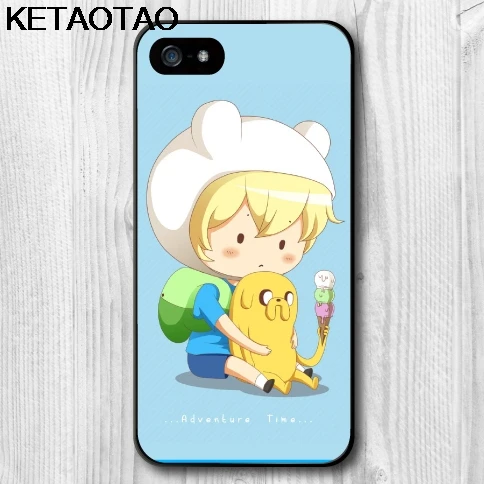 KETAOTAO Adventure Time Finn E Jake чехлы для телефонов iPhone 4S 5C 5S 6S 7 8 Plus X Samsung NOTE чехол Мягкий ТПУ