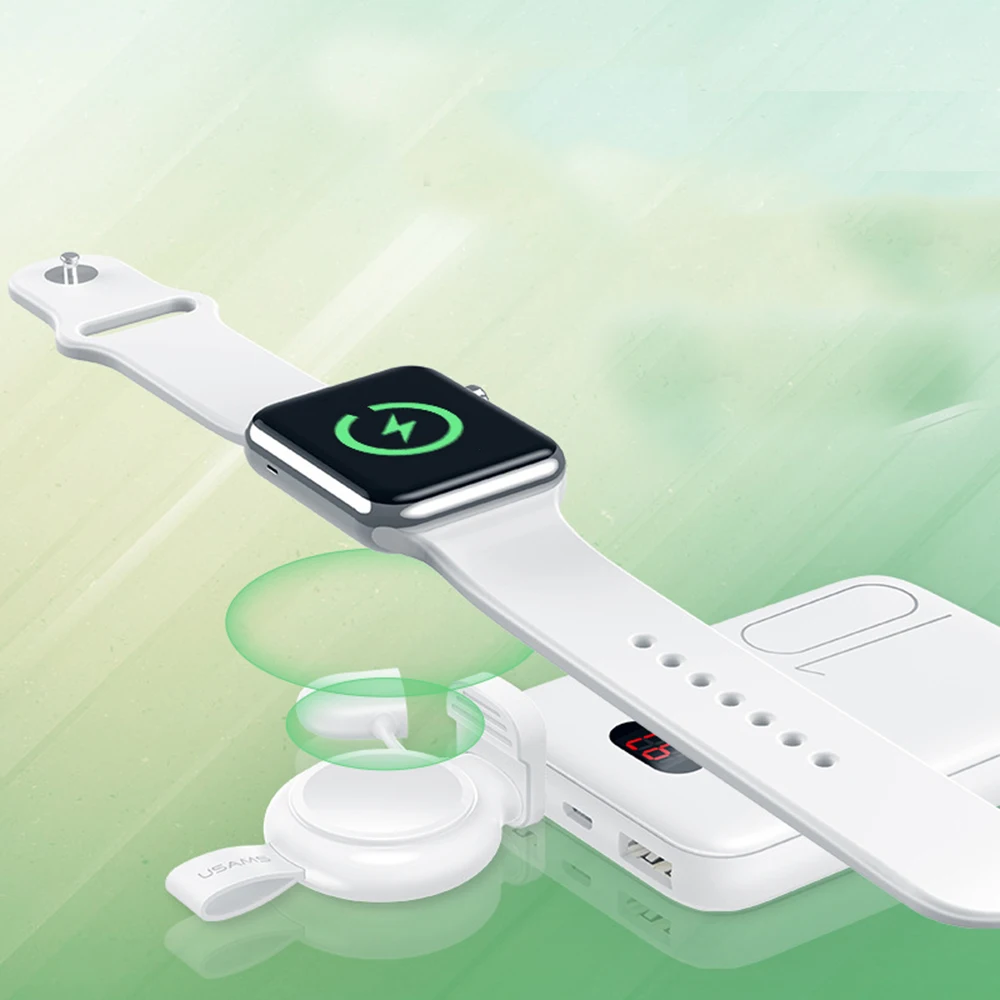 Новое портативное беспроводное зарядное устройство для Iwatch Apple Watch 1/2/3/4 зарядный