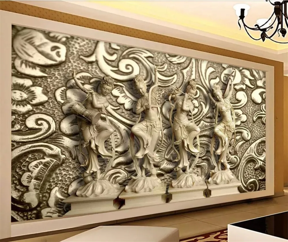 beibehang Custom wallpaper 3d large stone Dunhuang Flying Living Room Backdrop Hotel Fresco wallpaper behang 3d papel de parede
beibehang Custom wallpaper 3d large stone Dunhuang Flying Living Room Backdrop Hotel Fresco wallpaper behang 3d papel de parede