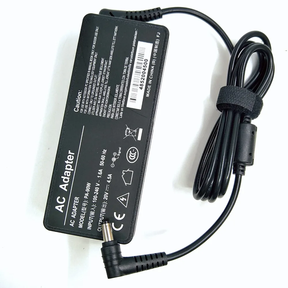 20v 4.5a 90w DC TIP:5.5*2.5mm Laptop Adapter Power Charger for Lenovo IDEAPAD G470 Y460 Y470 G480 Fit 20v 3.25a 2a Without Cable
20v 4.5a 90w DC TIP:5.5*2.5mm Laptop Adapter Power Charger for Lenovo IDEAPAD G470 Y460 Y470 G480 Fit 20v 3.25a 2a Without Cable