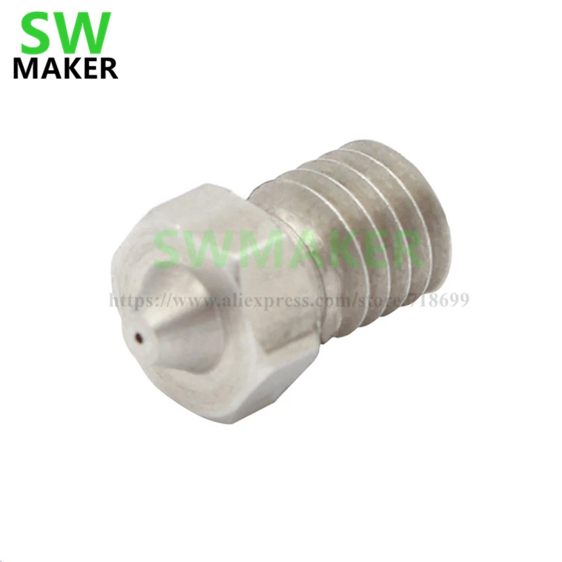 Форсунка J-Head V6 V5 Для Экструдера, 2 шт., из нержавеющей стали, Резьбовая Печатная головка M6, Размер 0,4 мм, детали для 3D-принтера 1,75 мм
Форсунка J-Head V6 V5 Для Экструдера, 2 шт., из нержавеющей стали, Резьбовая Печатная головка M6, Размер 0,4 мм, детали для 3D-принтера 1,75 мм
