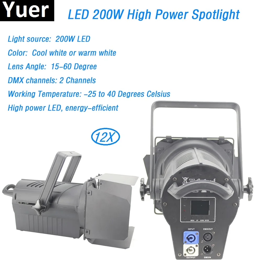 12Pcs/Lot led spotlight 200w led Lamp Par LED 4-30M Optimal Projection Distance dmx 220W Power led par wash gobo light for stage
12Pcs/Lot led spotlight 200w led Lamp Par LED 4-30M Optimal Projection Distance dmx 220W Power led par wash gobo light for stage