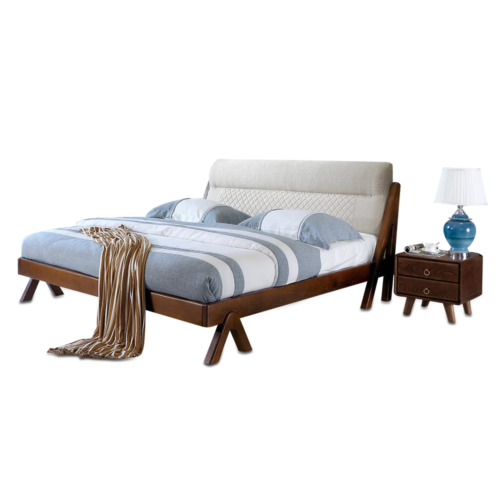1128H301F Ash solid wood Modern Fashion king size soft bed-rest stable with Ranked skeleton bed frame
1128H301F Ash solid wood Modern Fashion king size soft bed-rest stable with Ranked skeleton bed frame
