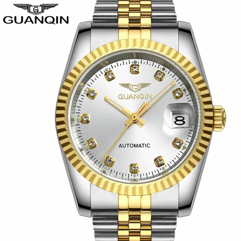 2020 GUANQIN Mechanical Watch Luxury Automatic Watch Men Top Brand Automatic Self-wind Watches Date Gold Waterproof Wristwatch
2020 GUANQIN Mechanical Watch Luxury Automatic Watch Men Top Brand Automatic Self-wind Watches Date Gold Waterproof Wristwatch
