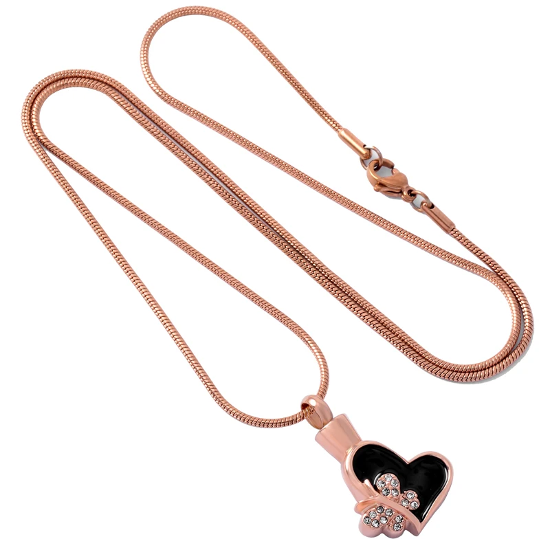 IJD8327 Butterfly&Heart Urn Pendant Women Keepsake Locket Stainless Steel Cremation Necklaces Jewelry for Ashes
IJD8327 Butterfly&Heart Urn Pendant Women Keepsake Locket Stainless Steel Cremation Necklaces Jewelry for Ashes