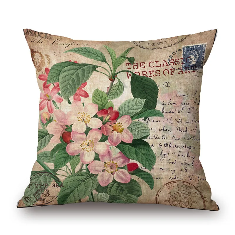 Retro Flower Grass Pattern cotton Linen cushion cover Vintage Cushion Home Sofa Chair Seat Decorative Pillow case 45x45cm Decor
Retro Flower Grass Pattern cotton Linen cushion cover Vintage Cushion Home Sofa Chair Seat Decorative Pillow case 45x45cm Decor