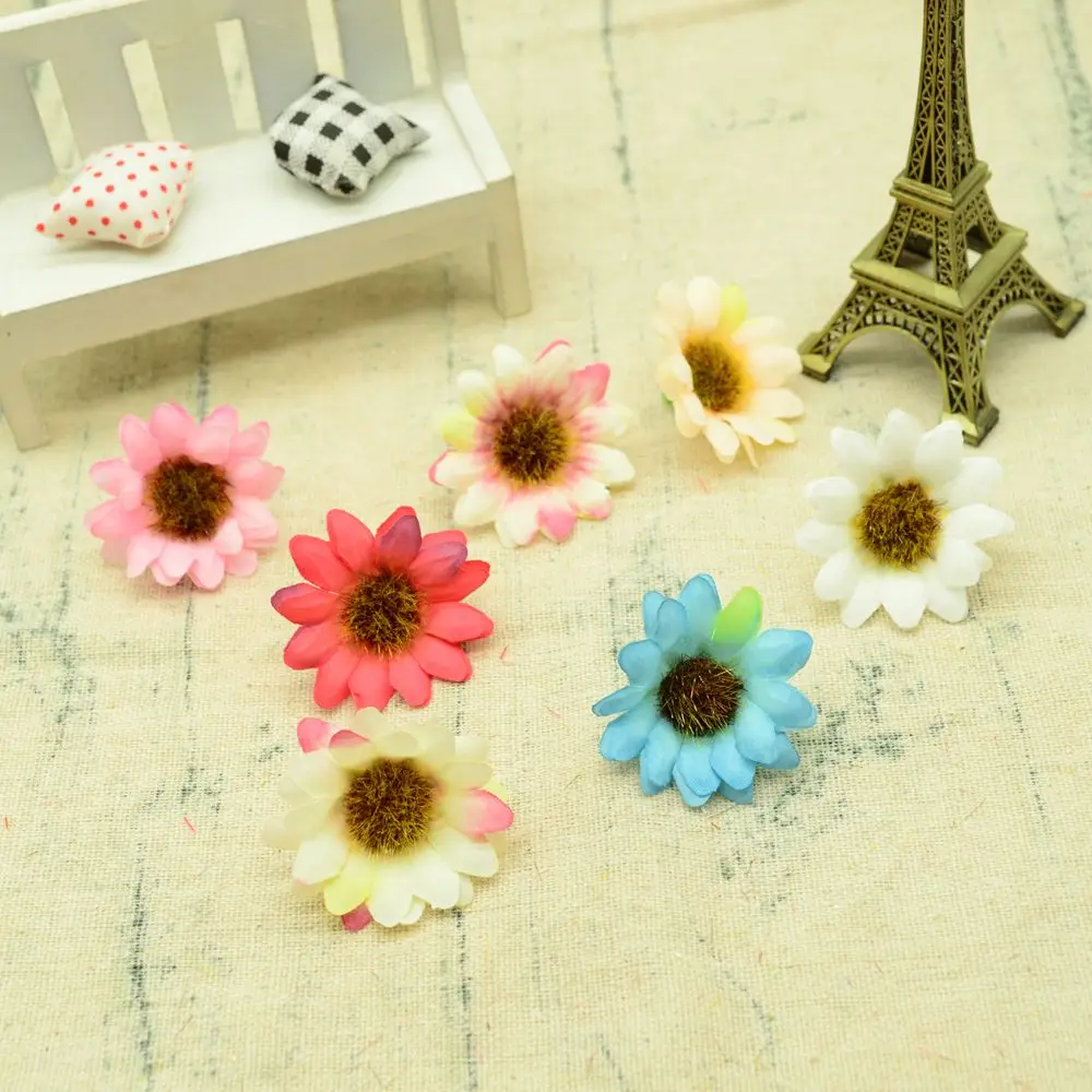 100pcs silk sunflower artificial flowers for christmas home decor wedding scrapbooking diy Garlands gifts box fake plants daisy
100pcs silk sunflower artificial flowers for christmas home decor wedding scrapbooking diy Garlands gifts box fake plants daisy
