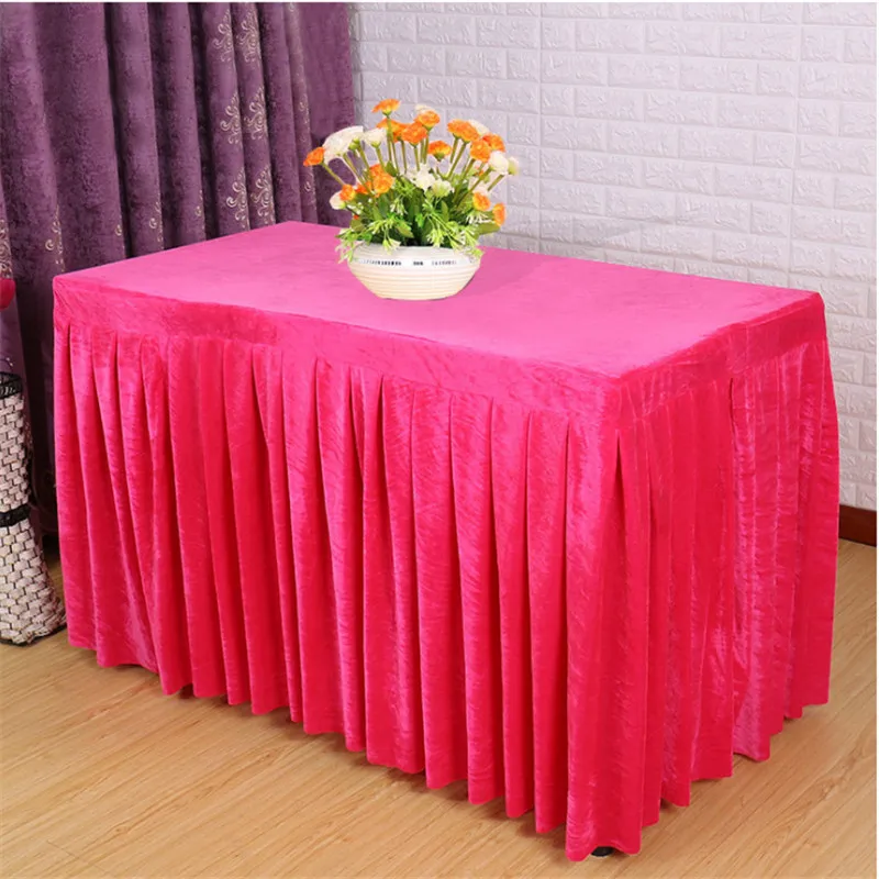 Hot Sale !!! 5pcs velvet table skirt for Conference Office Table skirting Free Shipping Marious many colors
Hot Sale !!! 5pcs velvet table skirt for Conference Office Table skirting Free Shipping Marious many colors