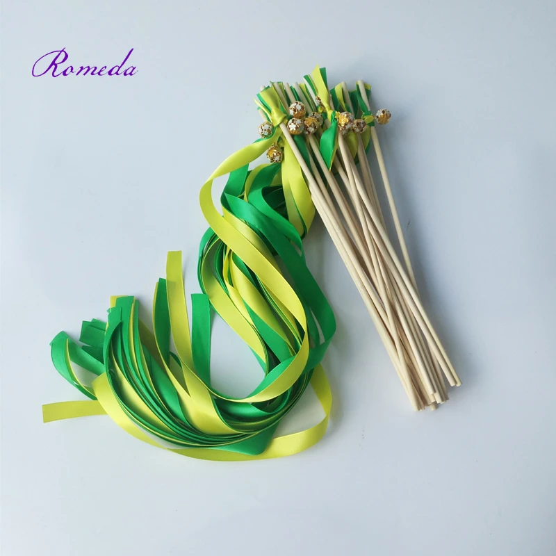 50 шт./лот Хит продаж зеленый и желтый свадебные ленты палочки придерживаться для свадьбы украшения
50 шт./лот Хит продаж зеленый и желтый свадебные ленты палочки придерживаться для свадьбы украшения