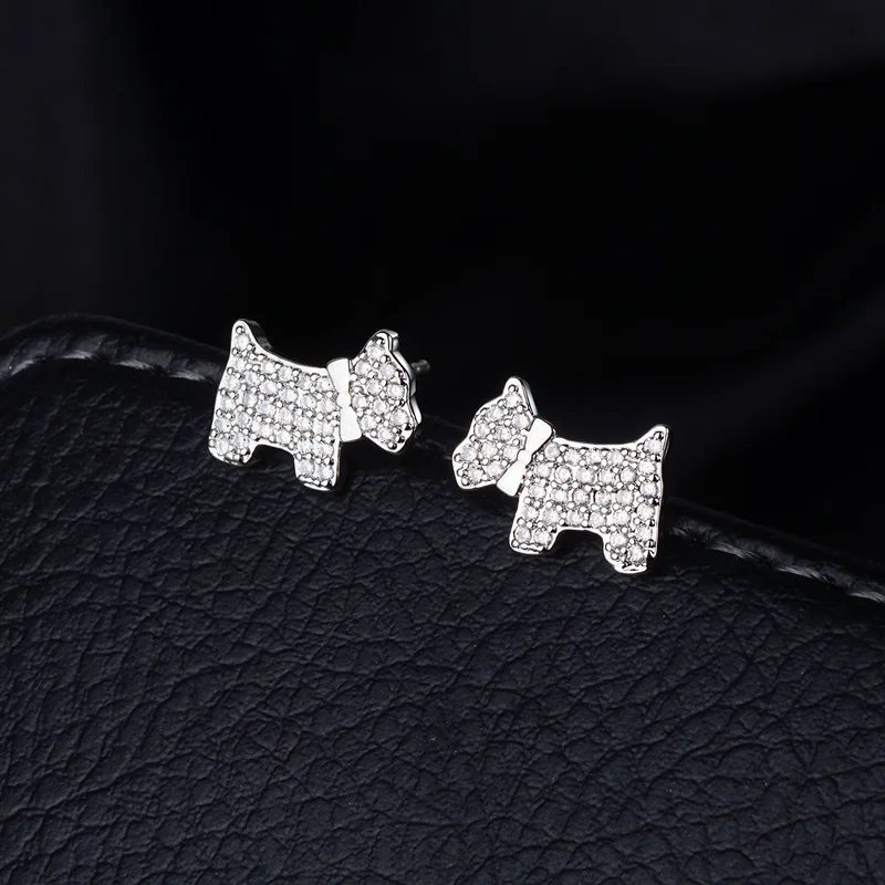 Cute puppy earringsJewelry & Accessories, Fashion Jewelry, Stud Earrings