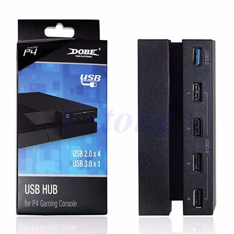 Высокоскоростной удлинитель концентратора USB 3 0 2 с 5 портами для Sony Playstation 4 PS4 |