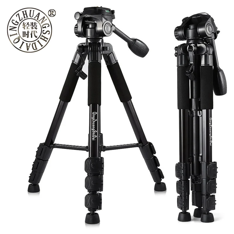 QZSD Q111 Professional Aluminium Camera Tripod Lightweigh Travel Tripod with Pan Head Quick Release Plate for Nikon Canon DSLR
QZSD Q111 Professional Aluminium Camera Tripod Lightweigh Travel Tripod with Pan Head Quick Release Plate for Nikon Canon DSLR